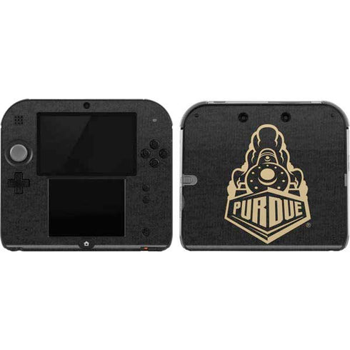 Purdue University Signature Logo Nintendo Skins