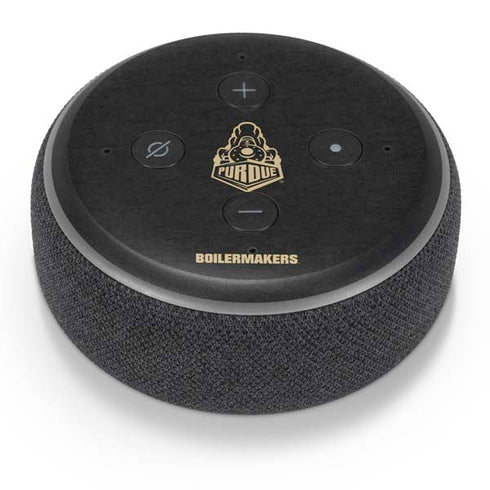 Purdue University Purdue University Signature Logo Amazon Echo Dot Skin