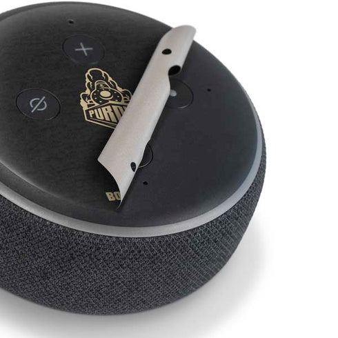 Purdue University Purdue University Signature Logo Amazon Echo Dot Skin