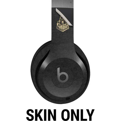 Purdue University Signature Logo Beats Solo 4 Wireless Headphones Skin