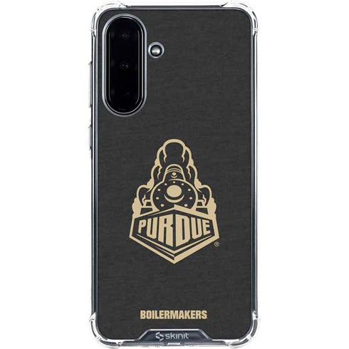 Purdue University Signature Logo Galaxy A36 5G Clear Case