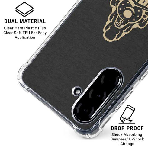 Purdue University Signature Logo Galaxy A36 5G Clear Case