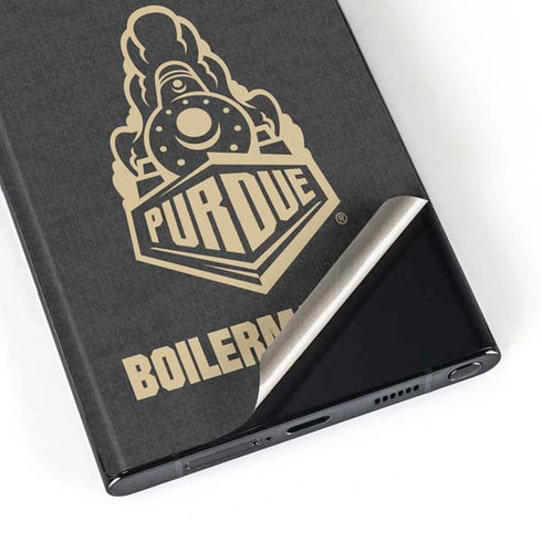 Purdue University Signature Logo Galaxy Skins