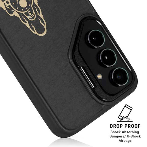 Purdue University Signature Logo Galaxy S24 FE Kickstand Case