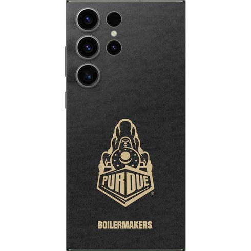 Purdue University Signature Logo Galaxy S25 Ultra Skin