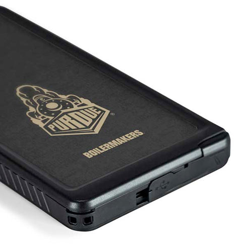 Purdue University Signature Logo Galaxy S24 Ultra Waterproof Case