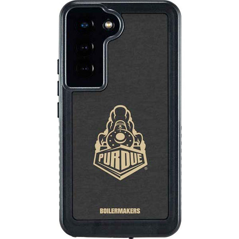 Purdue University Signature Logo Galaxy S24 Waterproof Case