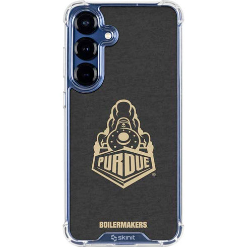 Purdue University Signature Logo Galaxy S25 Plus Clear Case