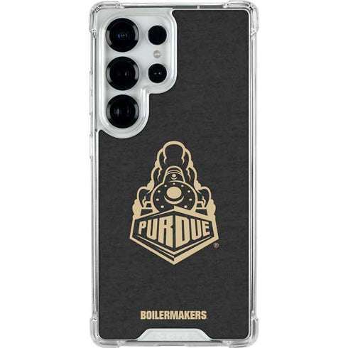 Purdue University Signature Logo Galaxy S25 Ultra Clear Case