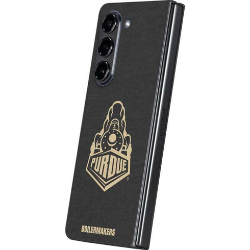 Purdue University Purdue University Signature Logo Galaxy Z Fold5 5G Skin