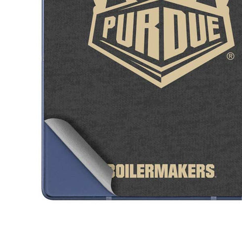 Purdue University Signature Logo Galaxy Z Fold6 Skin