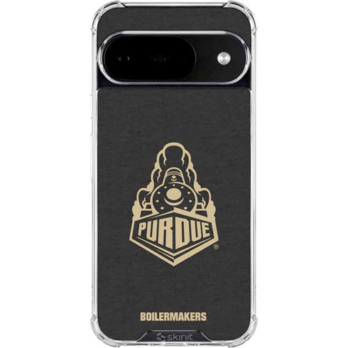 Purdue University Signature Logo Google Pixel 10 Clear Case