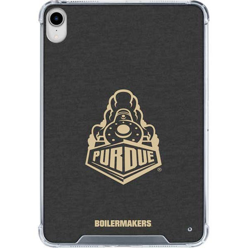 Purdue University Signature Logo iPad 11th Gen (2025) Clear Case