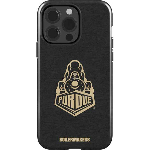 Purdue University Purdue University Signature Logo iPhone 15 Pro Impact Case