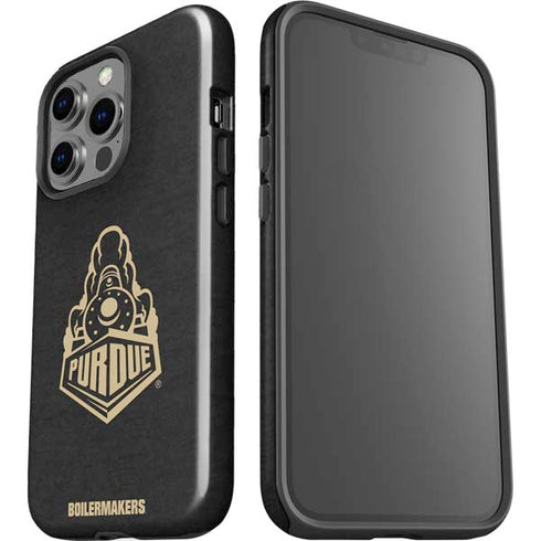 Purdue University Purdue University Signature Logo iPhone 15 Pro Impact Case