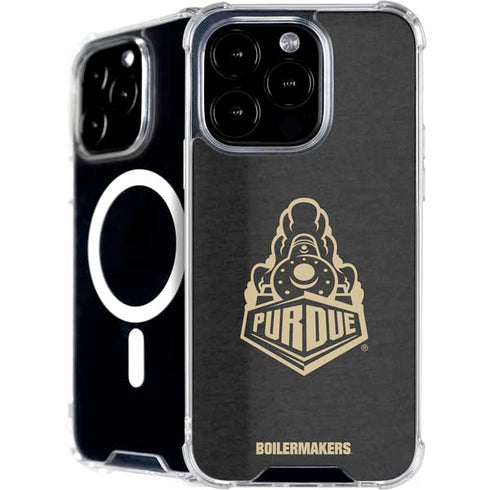 Purdue University Signature Logo iPhone 16 Pro Max MagSafe Case