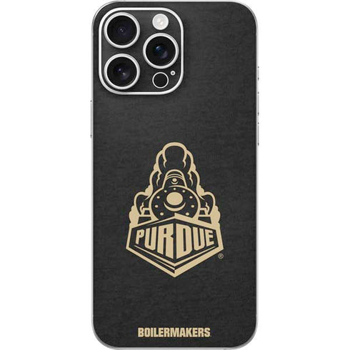 Purdue University Signature Logo iPhone 16 Pro Max Skin
