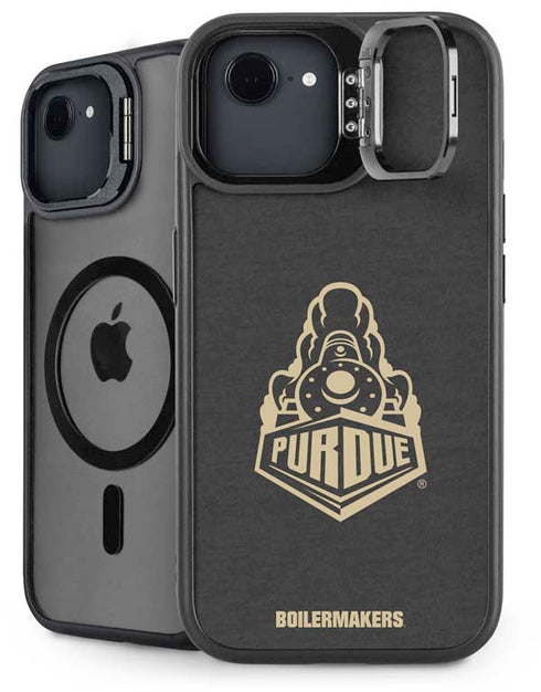 Purdue University Signature Logo iPhone 16e Kickstand Case