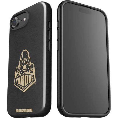Purdue University Signature Logo iPhone 16e Impact Case