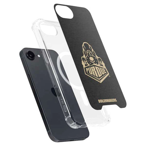 Purdue University Signature Logo iPhone 16e MagSafe Case