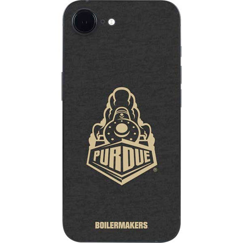 Purdue University Signature Logo iPhone 16e Skin