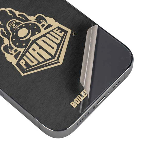 Purdue University Signature Logo iPhone 16e Skin