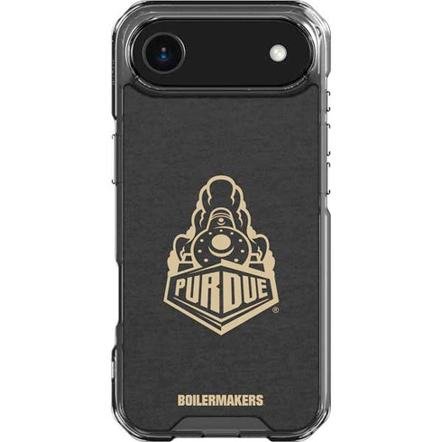Purdue University Signature Logo iPhone 17 Air Clear Case