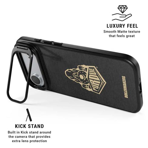 Purdue University Signature Logo iPhone 17 Air Kickstand Case