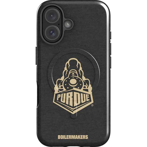 Purdue University Signature Logo iPhone 17 Magsafe Impact Case