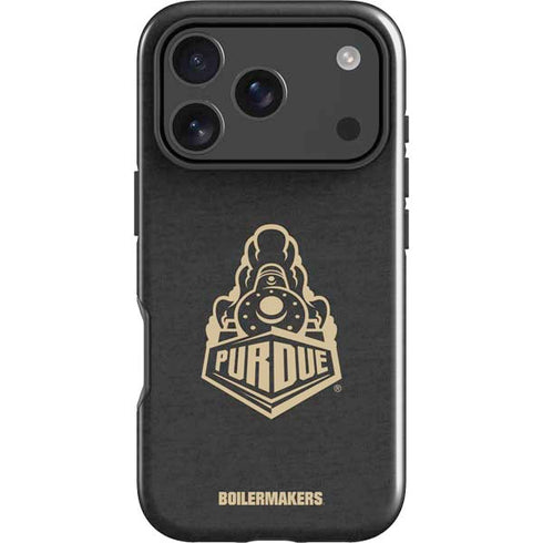 Purdue University Signature Logo iPhone 17 Pro Impact Case