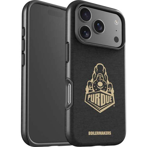 Purdue University Signature Logo iPhone 17 Pro Impact Case