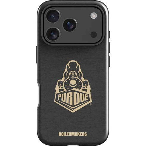 Purdue University Signature Logo iPhone 17 Pro Max Impact Case