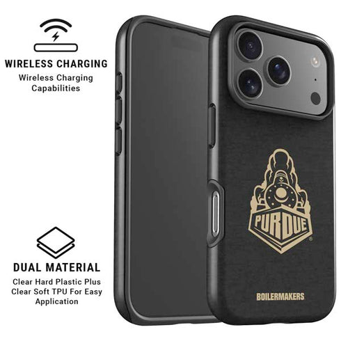 Purdue University Signature Logo iPhone 17 Pro Max Magsafe Impact Case