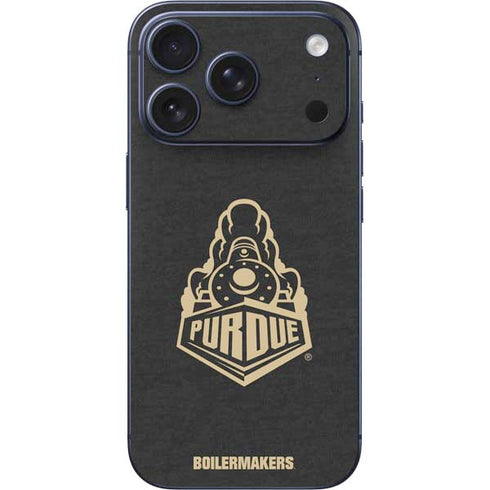 Purdue University Signature Logo iPhone 17 Pro Max Skin