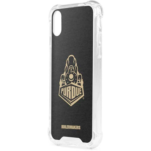 Purdue University Purdue University Signature Logo iPhone XS Clear Case