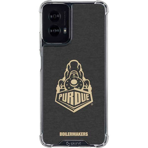 Purdue University Signature Logo Moto G Power 5G (2024) Clear Case