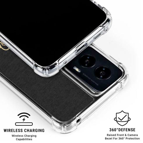 Purdue University Signature Logo Moto G Power 5G (2024) Clear Case