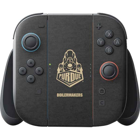 Purdue University Signature Logo Nintendo Switch 2 (2025) with Joy-Con Skin