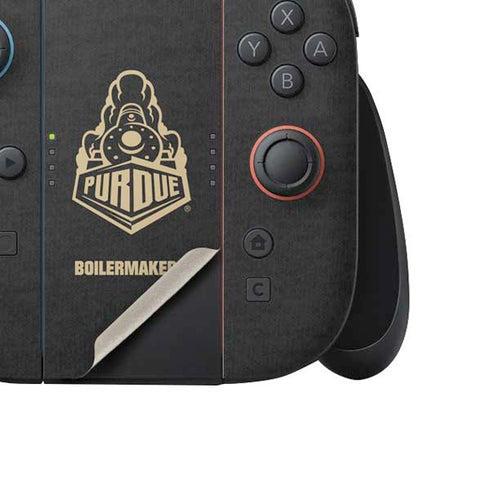 Purdue University Signature Logo Nintendo Switch 2 (2025) Joy-Con Controller Skin