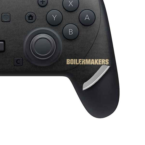 Purdue University Signature Logo Nintendo Switch 2 (2025) Pro Controller Skin