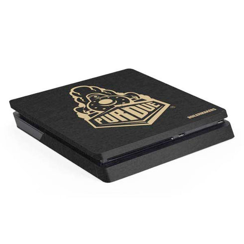Purdue University Signature Logo PlayStation PS4 Skins