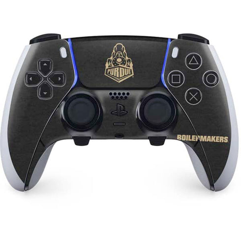 Purdue University Signature Logo PlayStation PS5 Skins