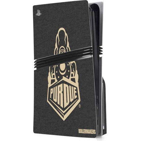 Purdue University Signature Logo PlayStation PS5 Skins