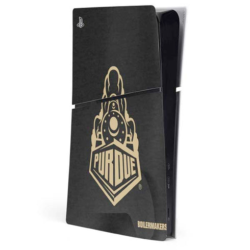 Purdue University Signature Logo PlayStation PS5 Skins