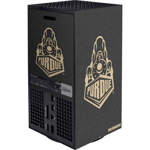 Purdue University Signature Logo XBox Series X Digital Edition Bundle Skin