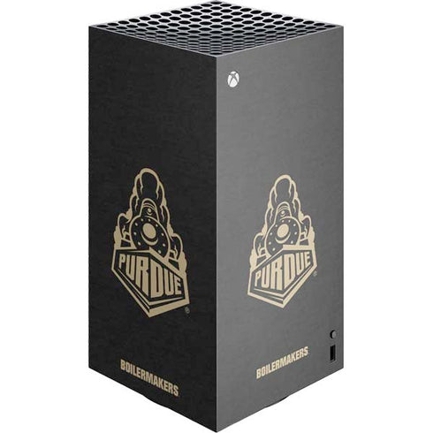 Purdue University Signature Logo XBox Series X Digital Edition Console Skin