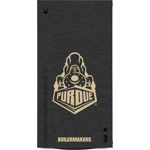 Purdue University Signature Logo XBox Series X Digital Edition Console Skin