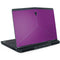 Purple Dell Alienware Skin