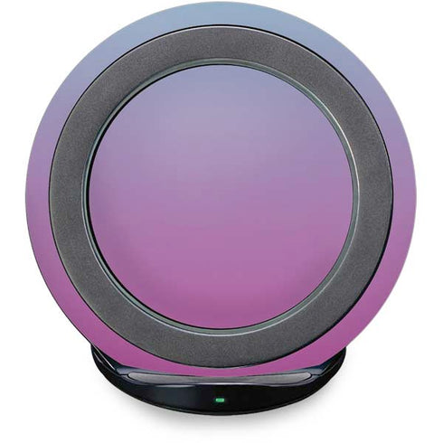 Purple and Blue Ombre Fast Charge Wireless Charging Stand Skin