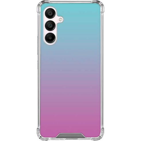 Purple and Blue Ombre Galaxy A16 5G Clear Case